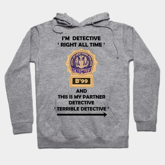 Brooklyn 99 Gift Idea Brooklyn Nine Nine Hoodie TeePublic